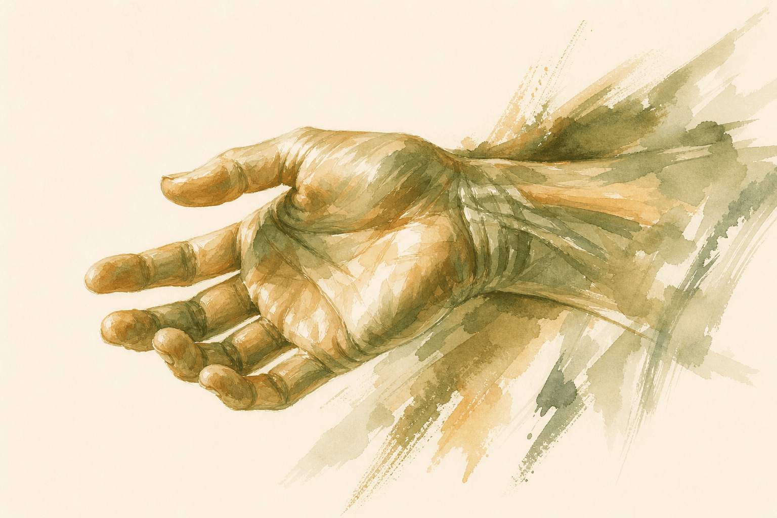 Illustration of the hand and thumb CMC joint